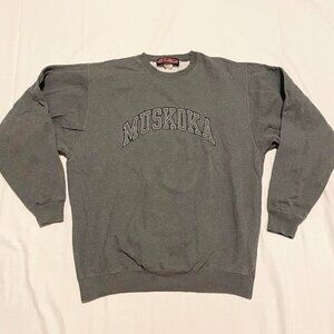 Willys Muskoka Sweater Pullover Mens Size Large Cottage Sweatshirt
